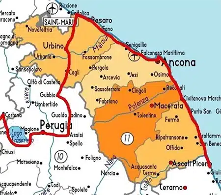 giornali e quotidiani marche